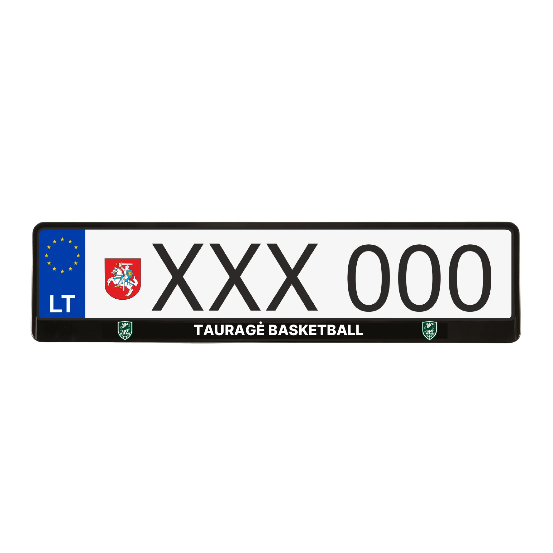 Automobilio rėmelis ,,TAURAGĖ BASKETBALL”